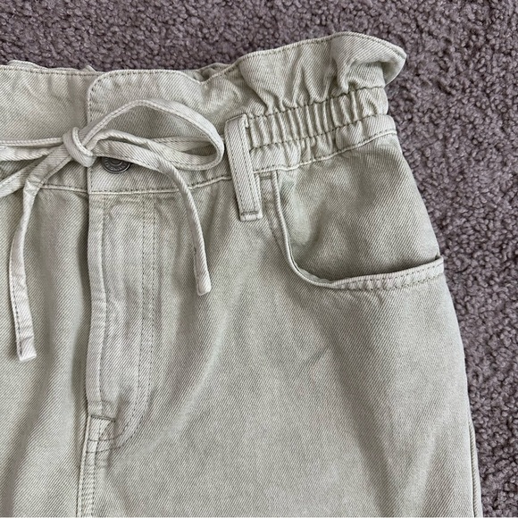 7 For All Mankind Womens Paperbag Jeans - Picture 8 of 14